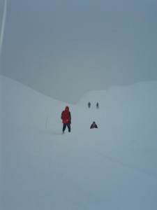 Enjoying the scenery on Mt Seymour!