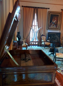 The music room at the palace