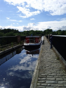 Our canal boat trip on the Union Canal, Scotland (2012)