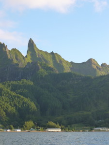 Rapa Iti - dramatic landscape, wild seas