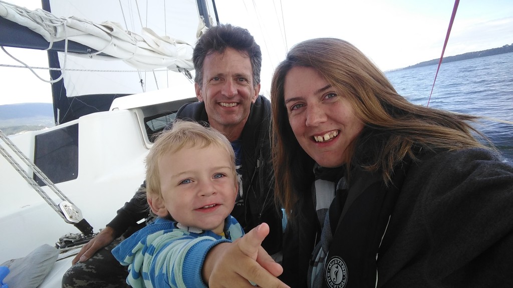 Sailing back from Desolation Sound