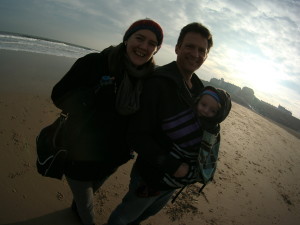 Starting the year in Tynemouth, England